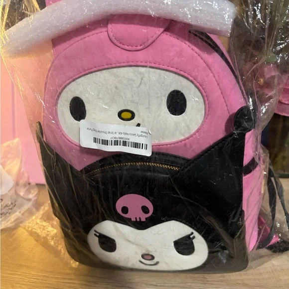 Loungefly | Bags | Loungefly Pink And Black Character  display picture 1